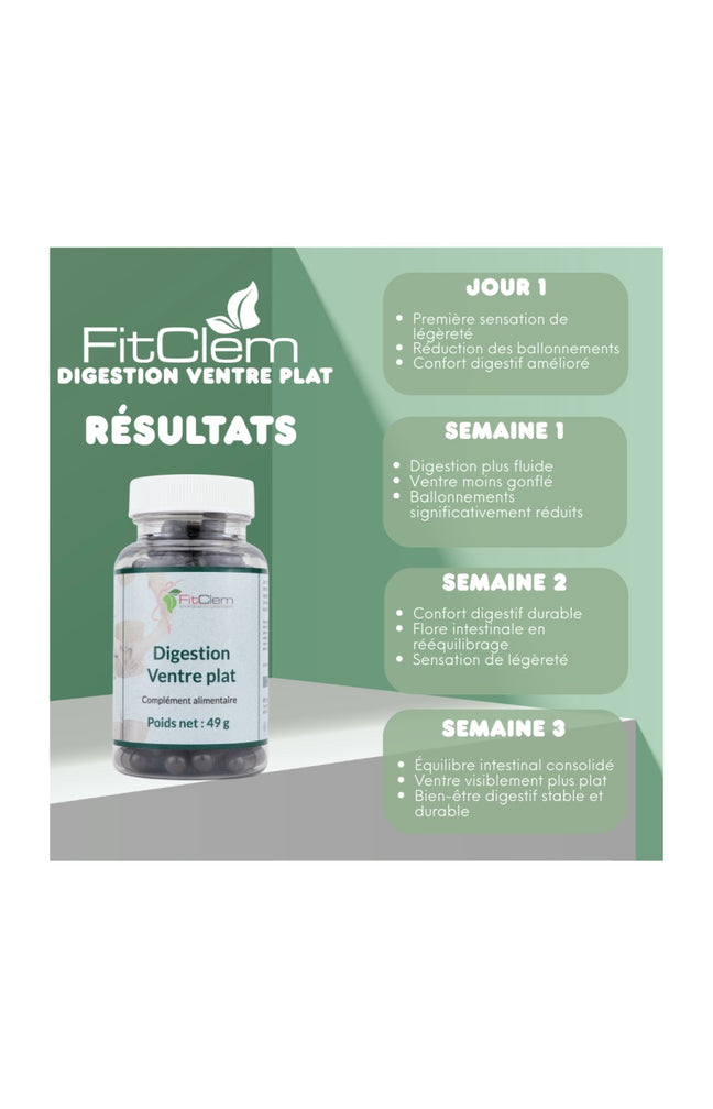 Cure digestion & ventre plat - Probiotiques - 15 jours