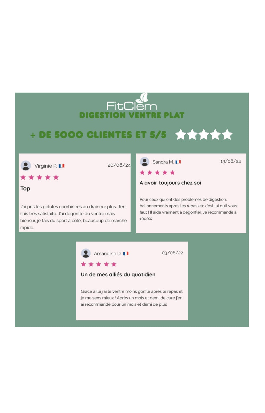 Cure digestion & ventre plat - Probiotiques - 15 jours