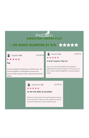 Cure digestion & ventre plat - Probiotiques - 15 jours