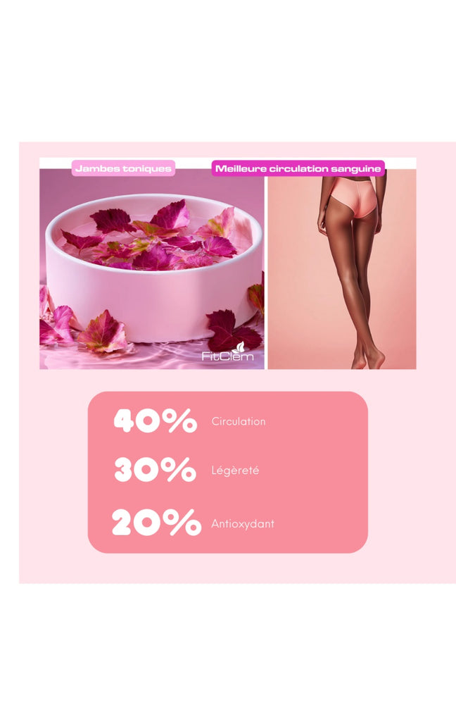 Cure jambes légères - Vigne rouge & vitamine E - 1 mois