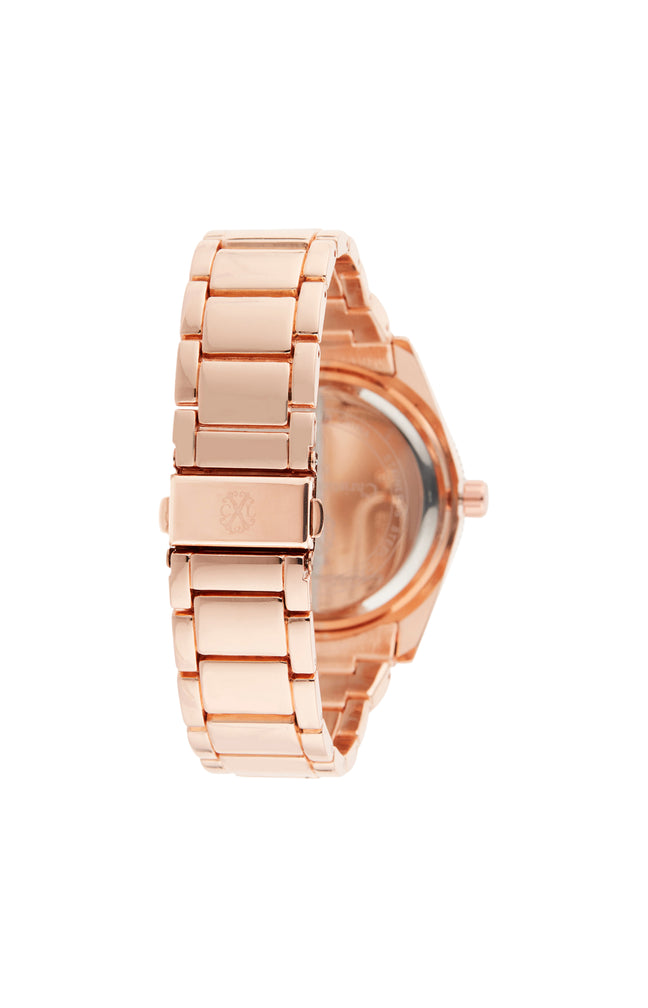Montre à quartz - Doré rose