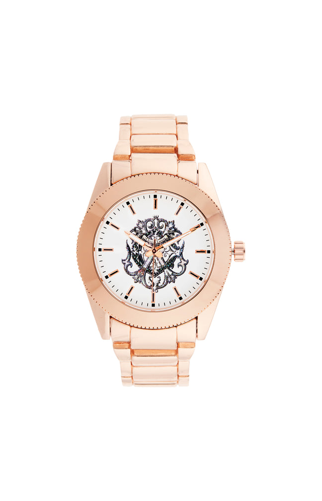Montre à quartz - Doré rose