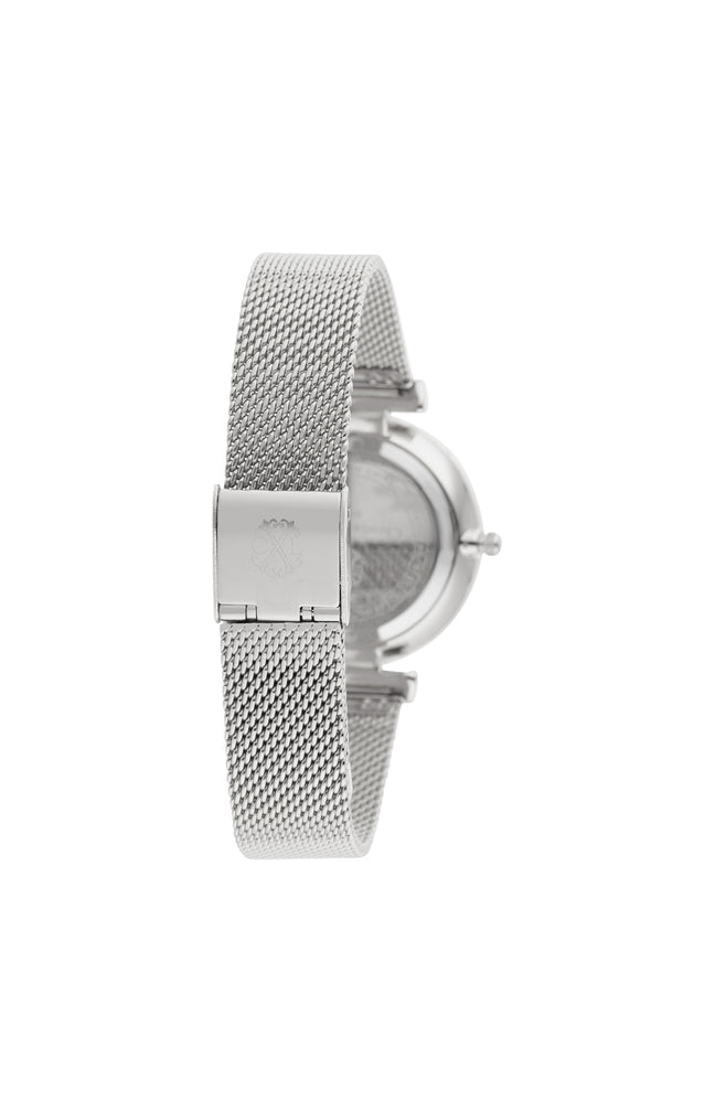 Montre à quartz en alliage - Argenté et bleu