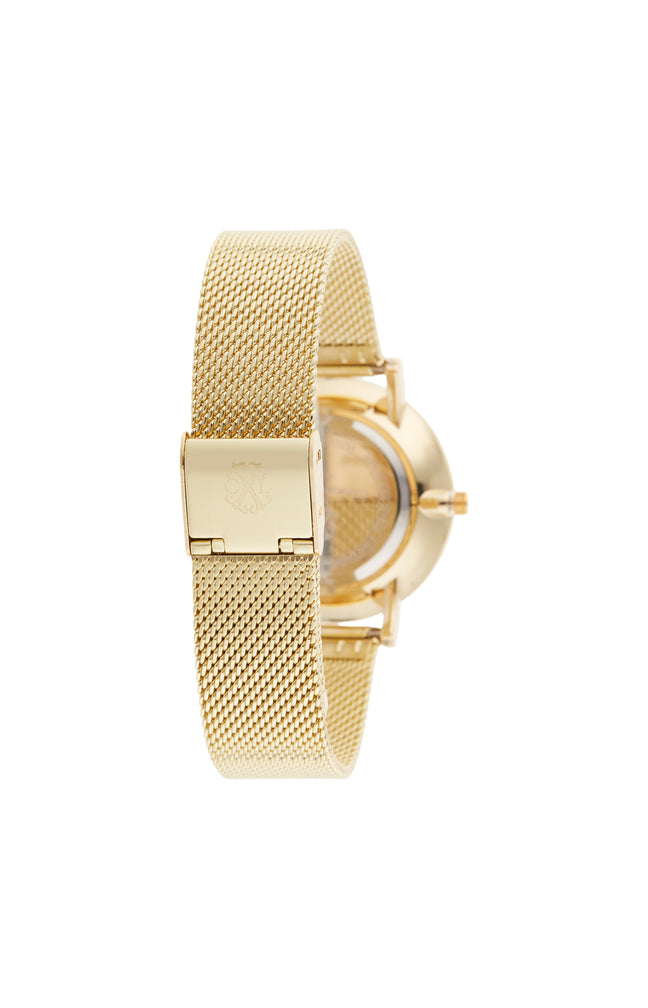 Montre à quartz - Laiton doré
