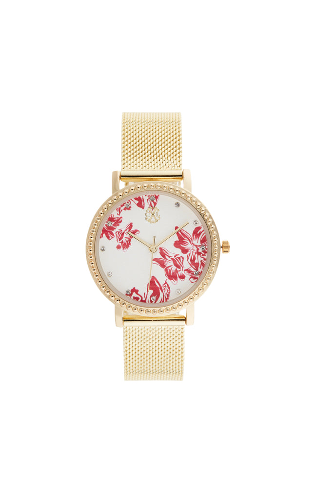 Montre à quartz - Laiton doré