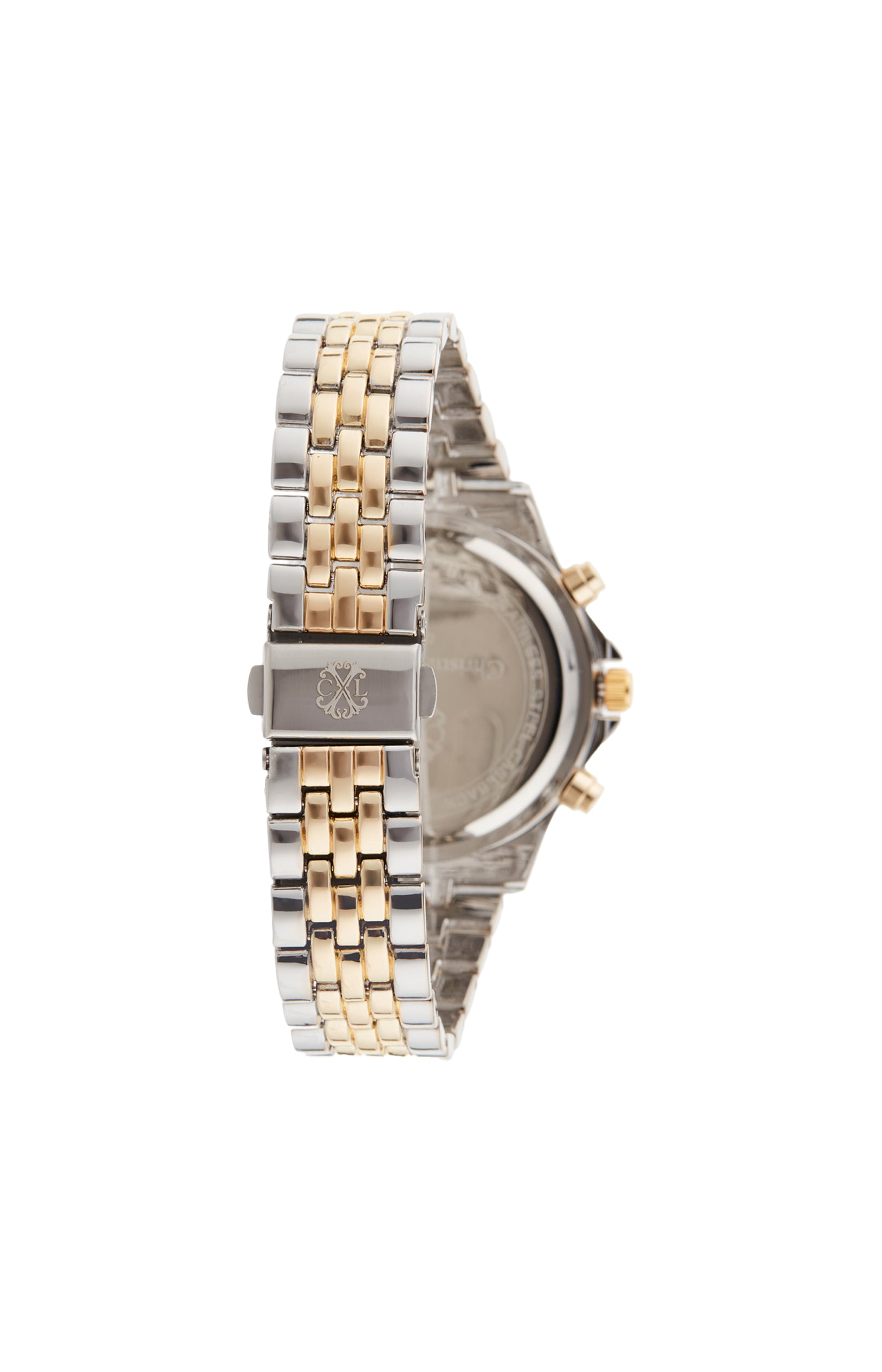 Montre à quartz en alliage - Argenté et doré