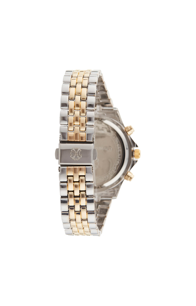Montre à quartz en alliage - Argenté et doré