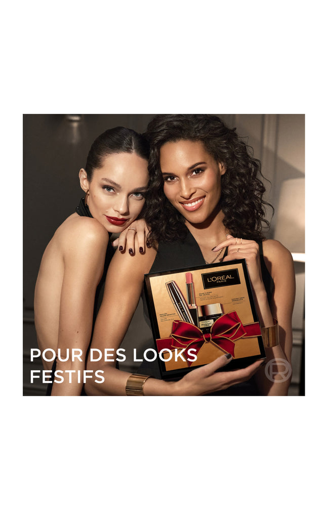 Trio crème anti-rides, mascara volume & rouge à lèvres mat