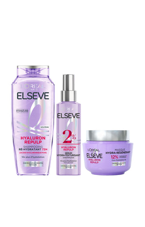 Routine - Cheveux déshydratés - 3 produits