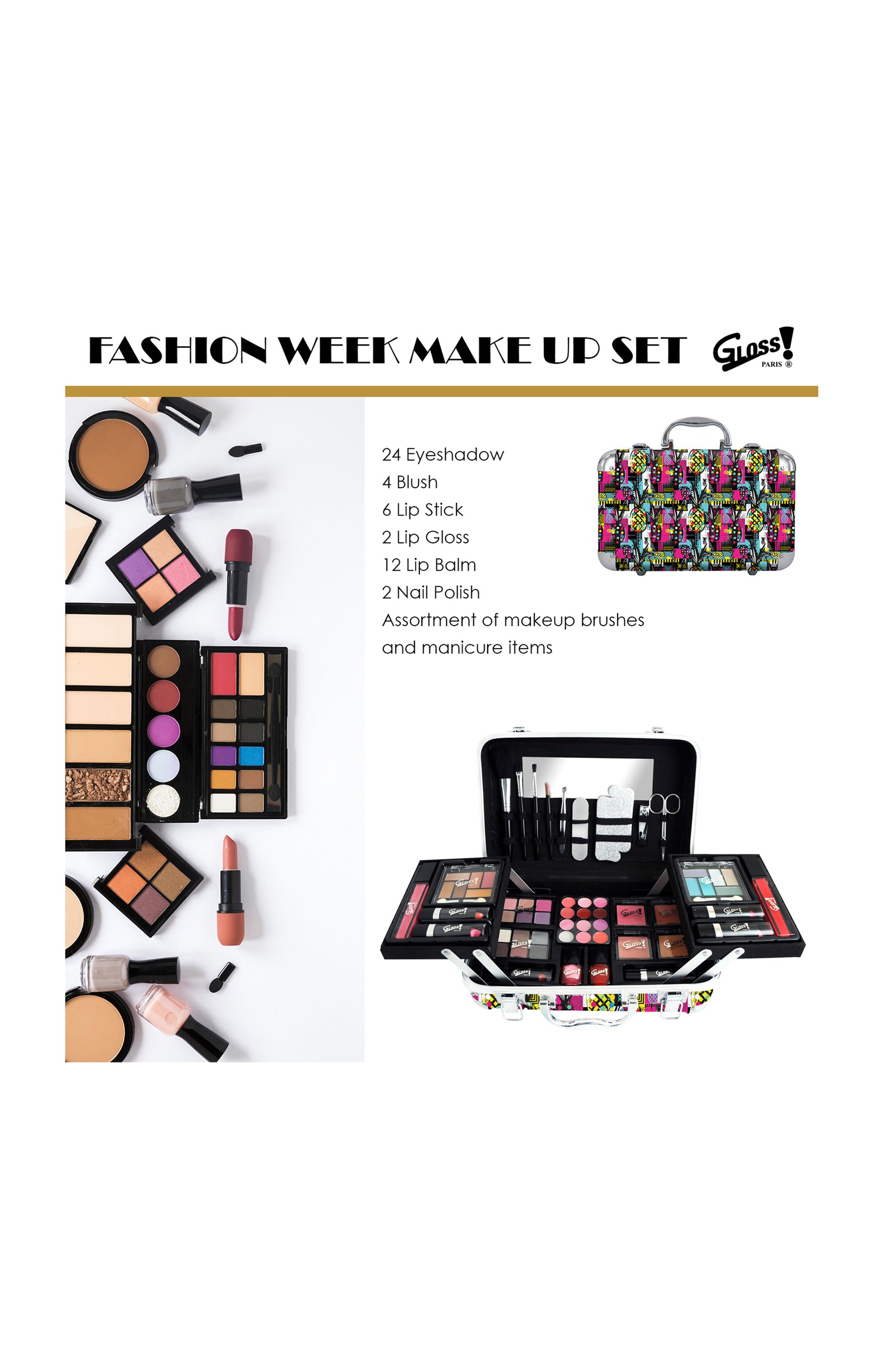 Mallette à maquillage - Delicious Makeup