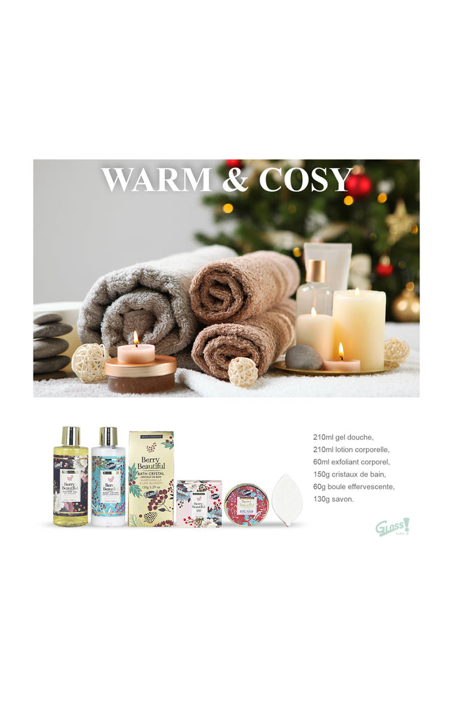 Coffret bain - Berry Beautifull - Corps - 6 produits
