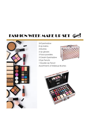 Mallette à maquillage - Diamond Luxuries - Rose