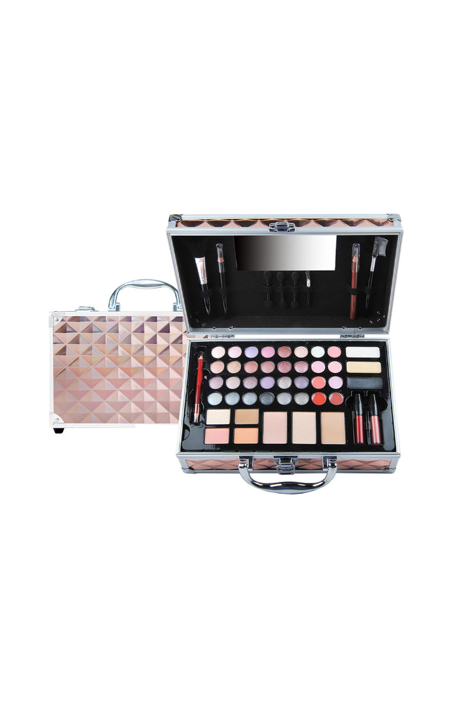 Mallette à maquillage - Diamond Luxuries - Rose