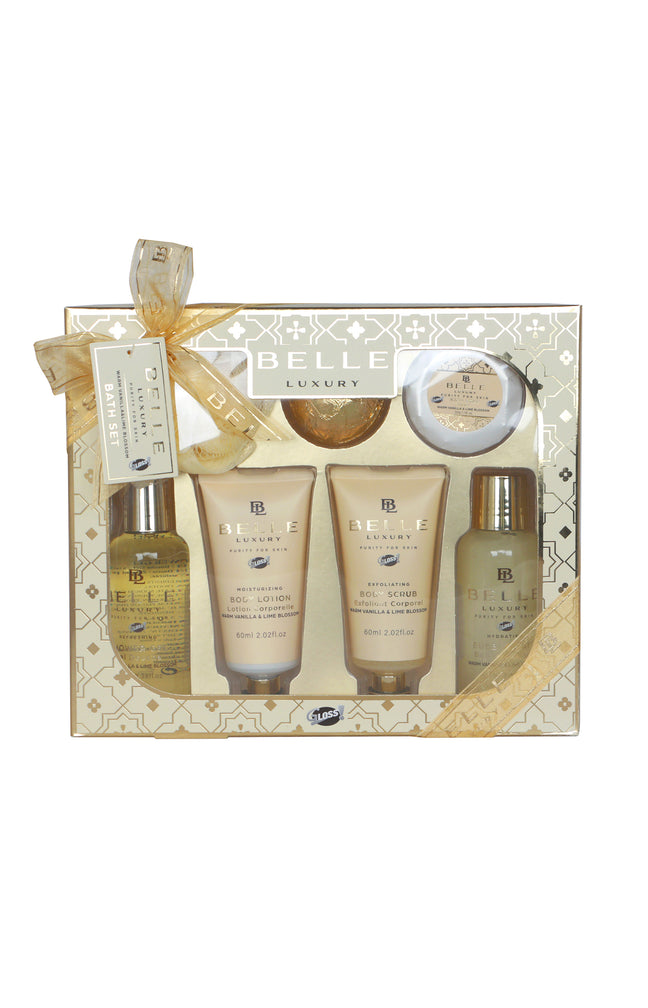 Coffret bain - Vanille & fleur de tilleul - Corps - 7 produits