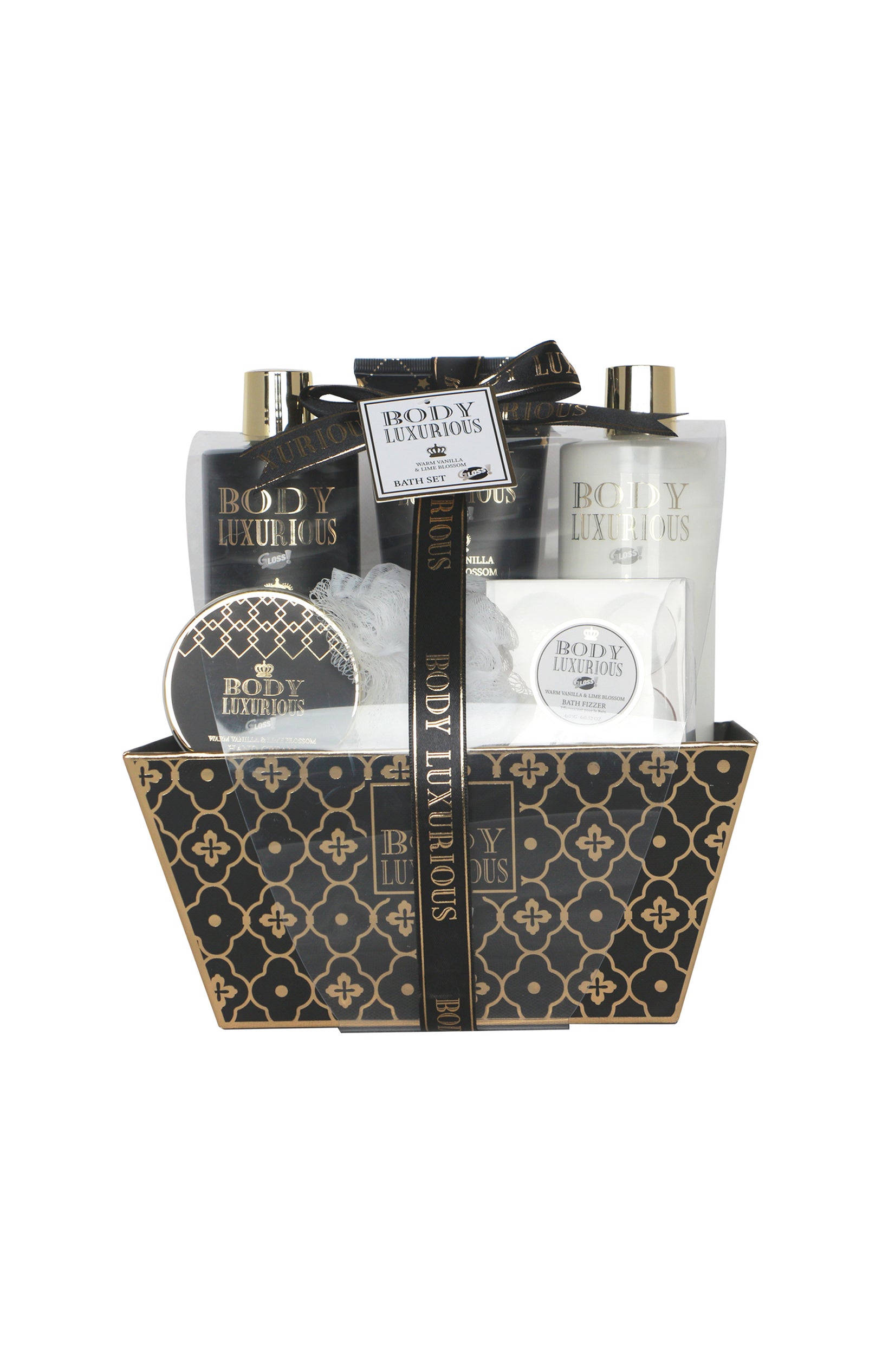 Coffret bain - Luxurious Black - Corps - 5 produits