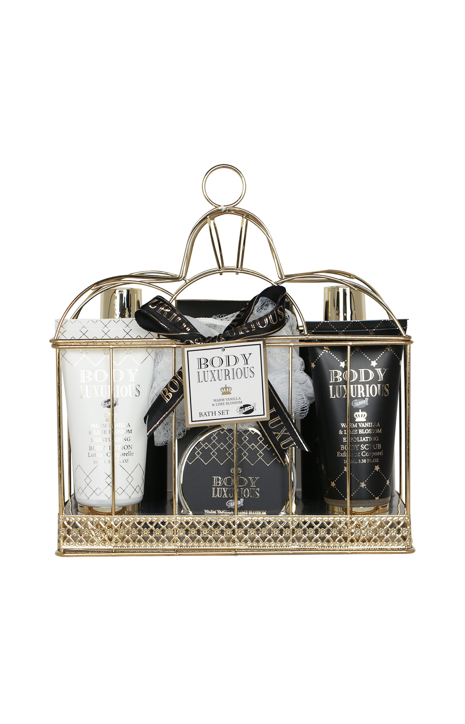 Coffret bain - Luxurious Black - Corps - 7 produits