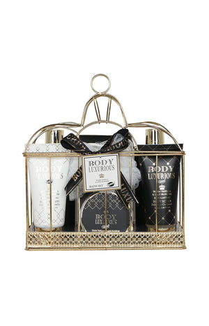 Coffret bain - Luxurious Black - Corps - 7 produits