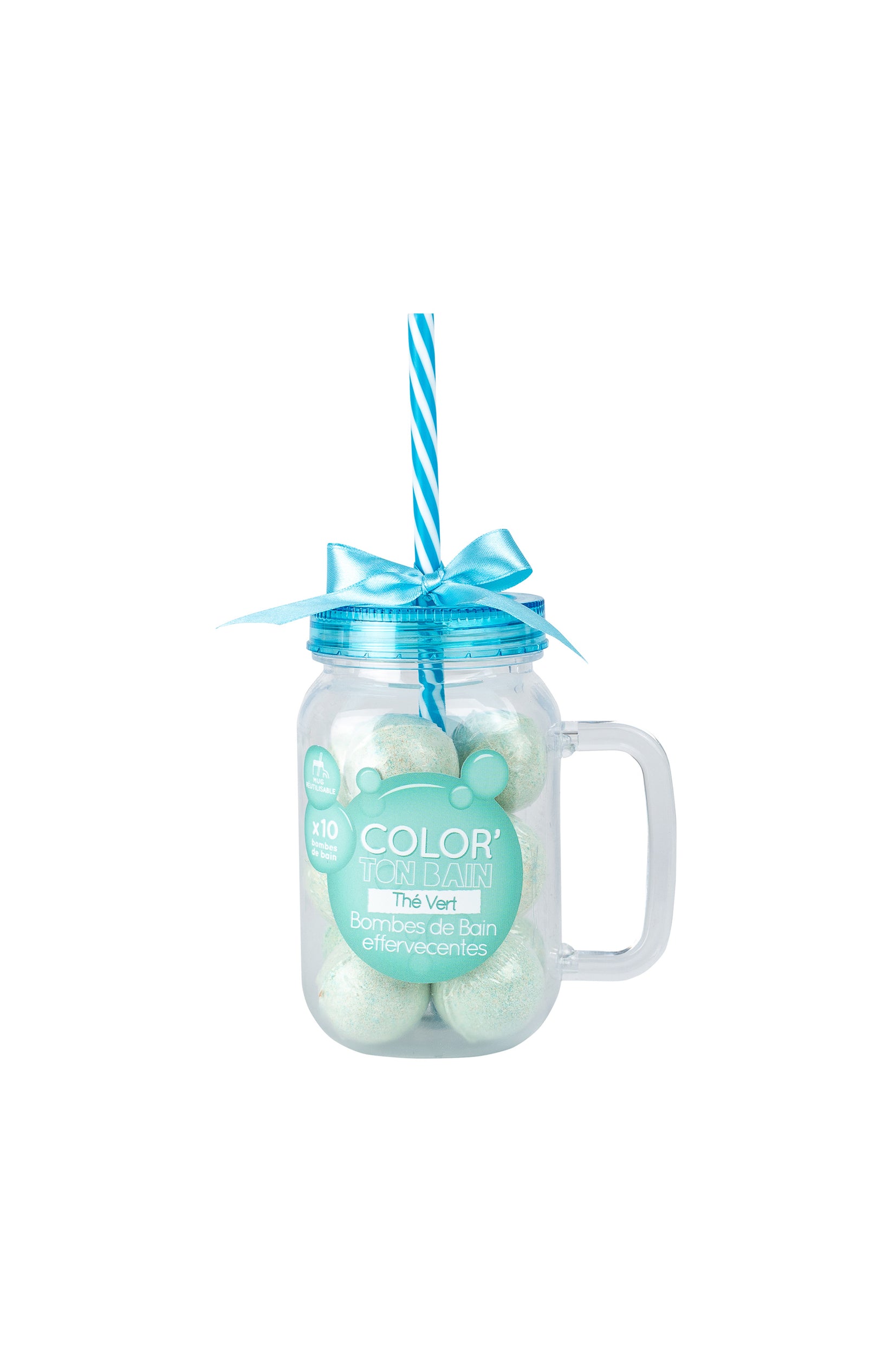 Mug - Bombes de bain - Thé vert - 10 unités