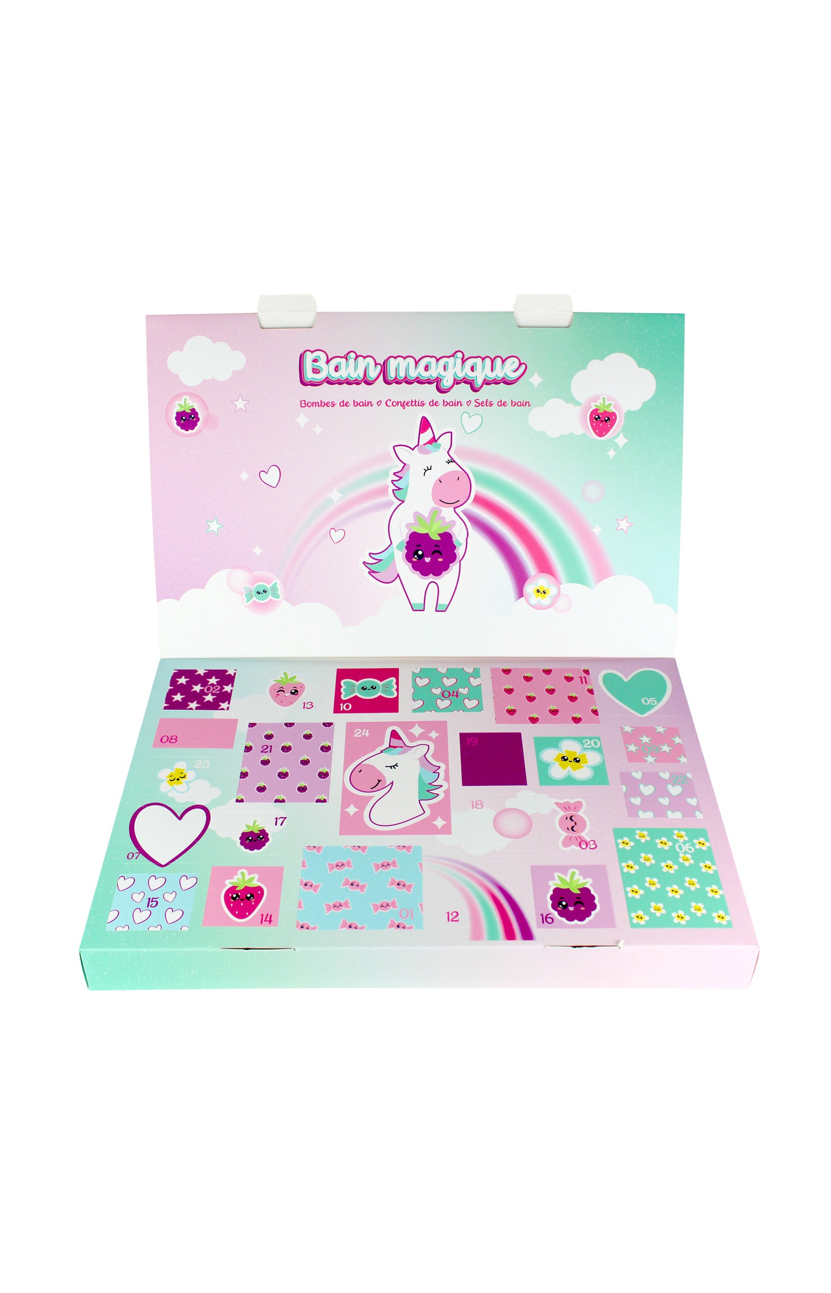 Calendrier de l'Avent - Bain magique - 24 produits