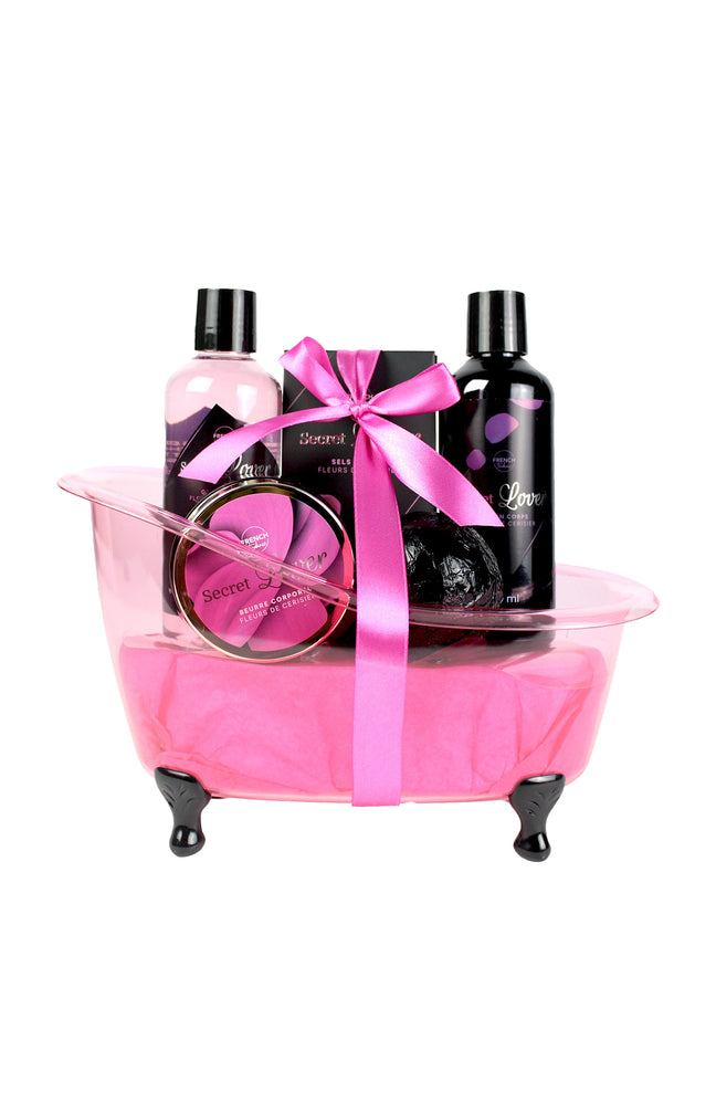 Coffret baignoire Rosé  - Corps - Fleur de Cerisier