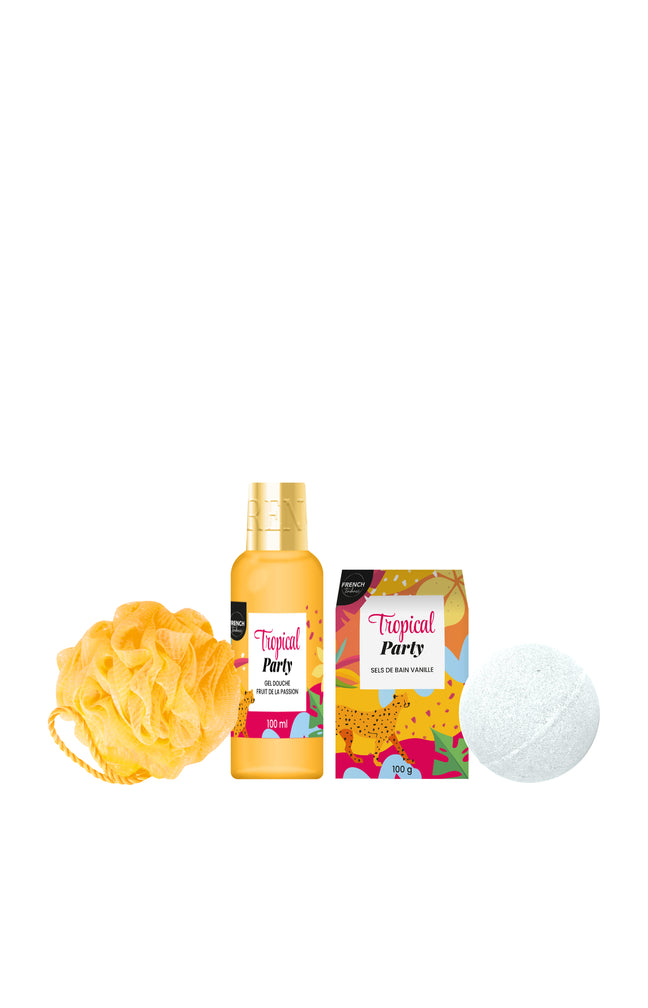 Mini coffret baignoire or - Soin corps - Vanille