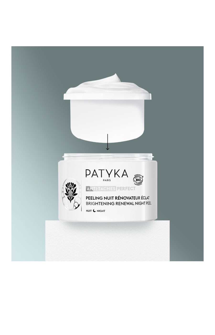 Peeling de nuit rénovateur éclat & recharge - AHA - 2 x 50 ml