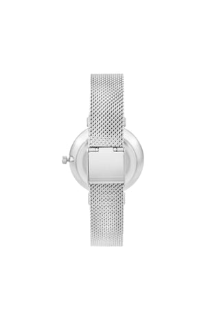 Montre - Laiton argenté & cristaux