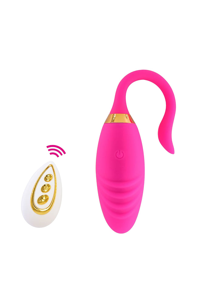 Œuf vibrant télécommandé - Fushia