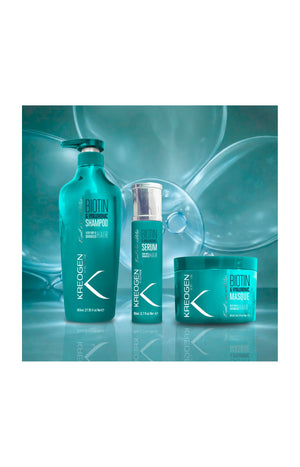Routine réparatrice - Biotine - Cheveux fins & fragiles - 3 produits