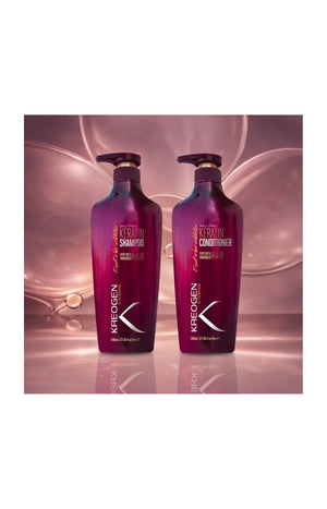 Shampoing & après-shampoing nourrissants - Kératine - Cheveux secs et abîmés