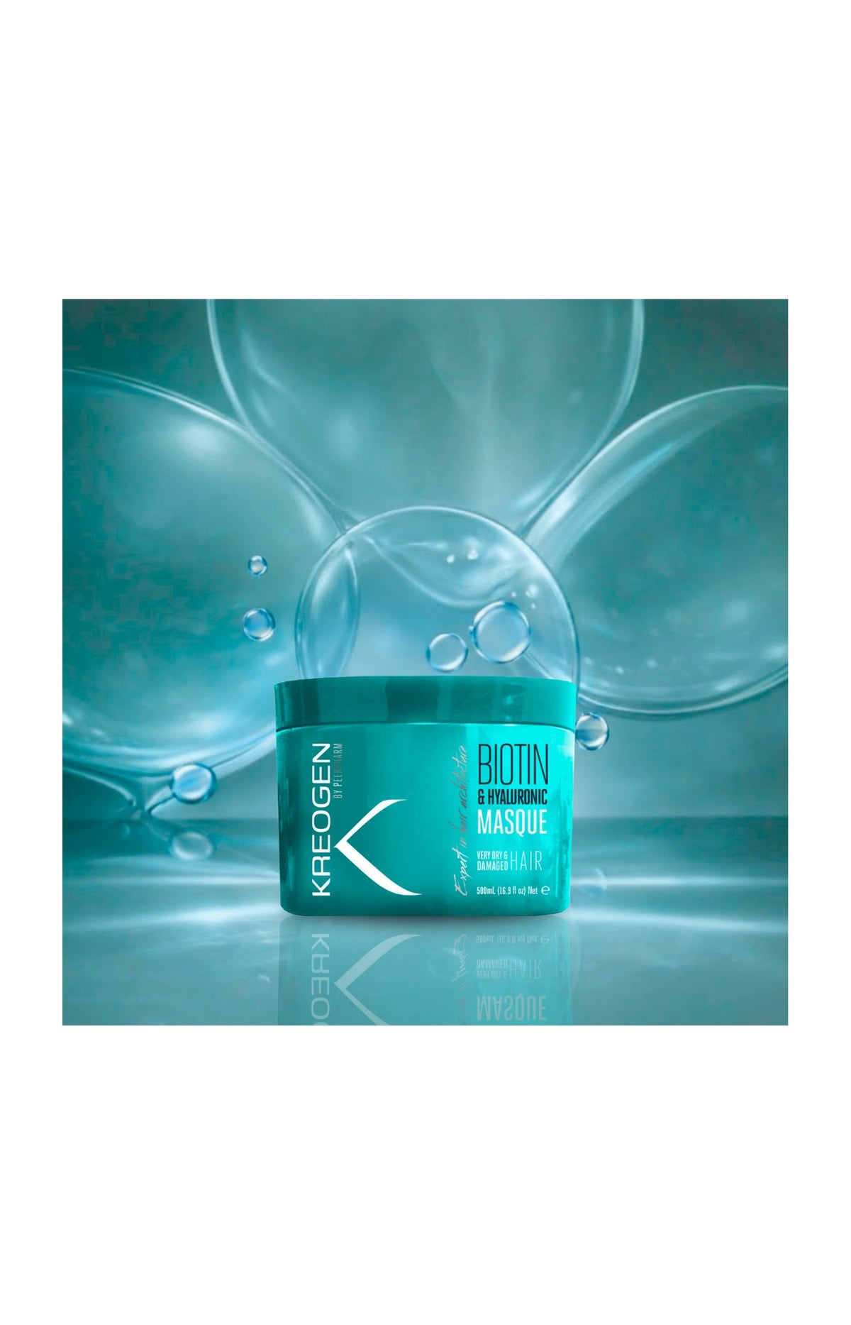 Masque nourrissant - Biotine - Cheveux très secs et abîmés - 500 ml