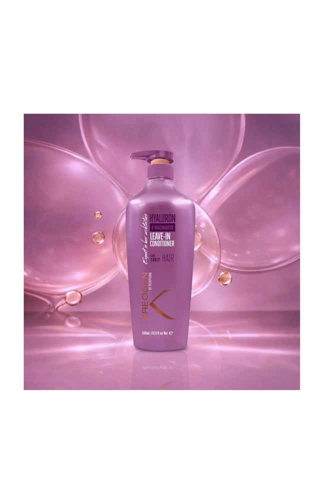 Soin sans rinçage définition & hydratation à l’acide hyaluronique & Niacinamide B3 pour cheveux bouclés