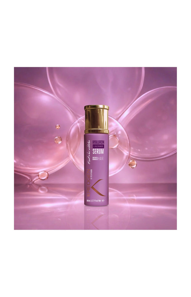 Sérum capillaire réparation & brillance à l’acide hyaluronique & Niacinamide B3 pour cheveux très secs et abîmés