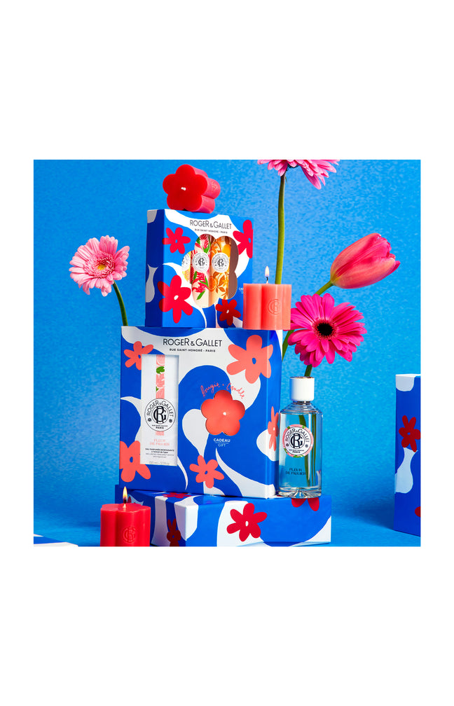 Coffret parfumé - Gingembre Rouge - Eau parfumée & bougie parfumée