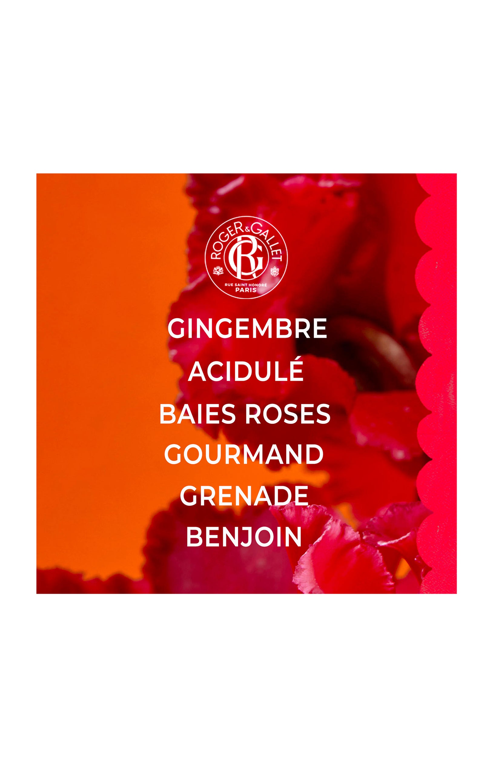 Coffret parfumé - Gingembre Rouge - Eau parfumée & bougie parfumée
