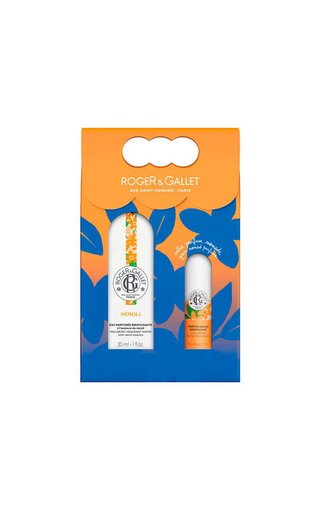 Coffret parfumé - Néroli - Eau parfumée & parfum solide