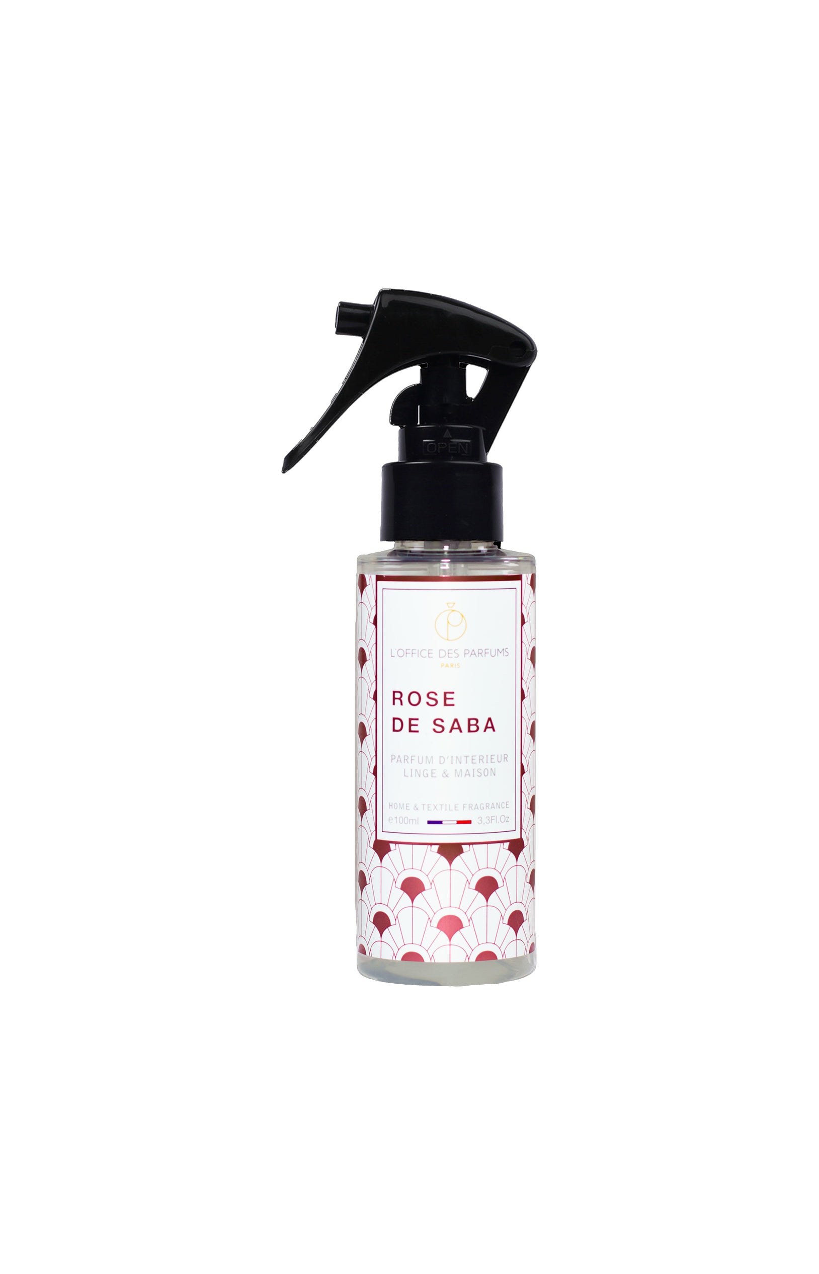 Parfum d'intérieur & de linge - Rose de Saba - Floral oriental - 100 ml