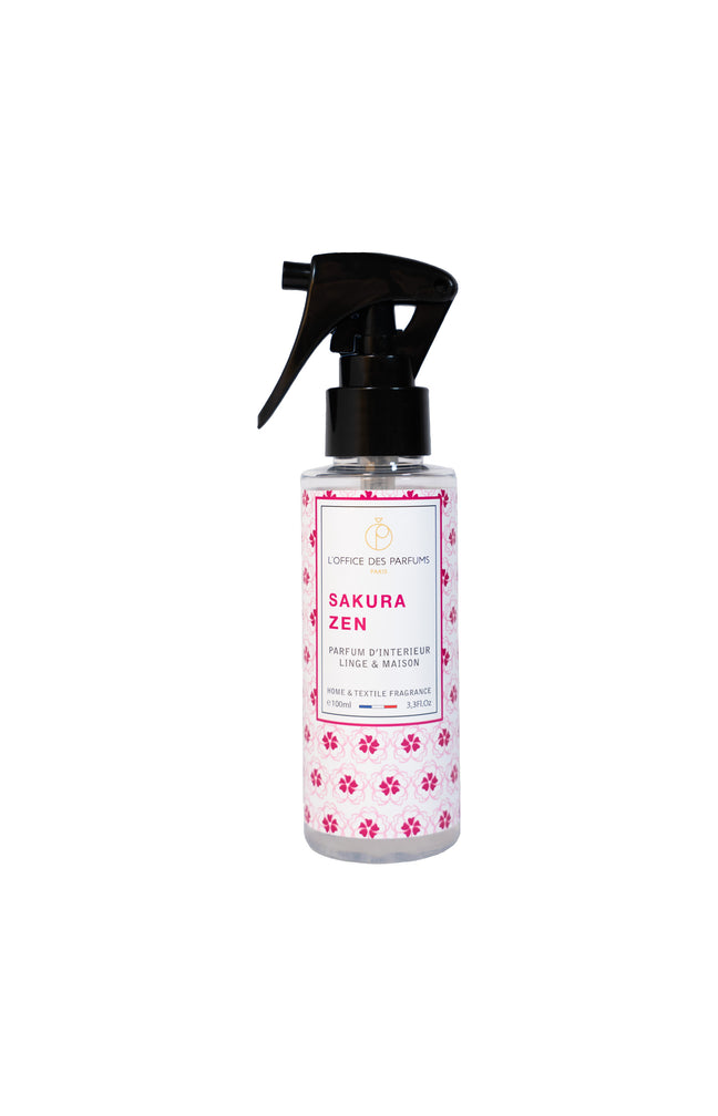 Parfum d'intérieur & de linge - Sakura Zen - Floral - 100 ml