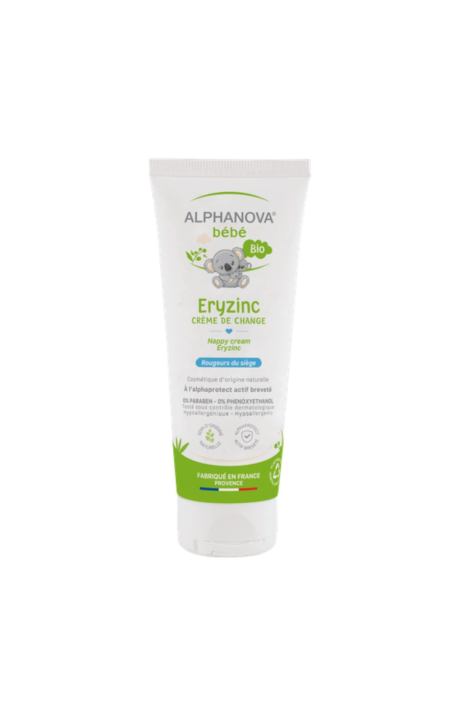 Crème de change bio - Eryzinc - Bébé - 75 g