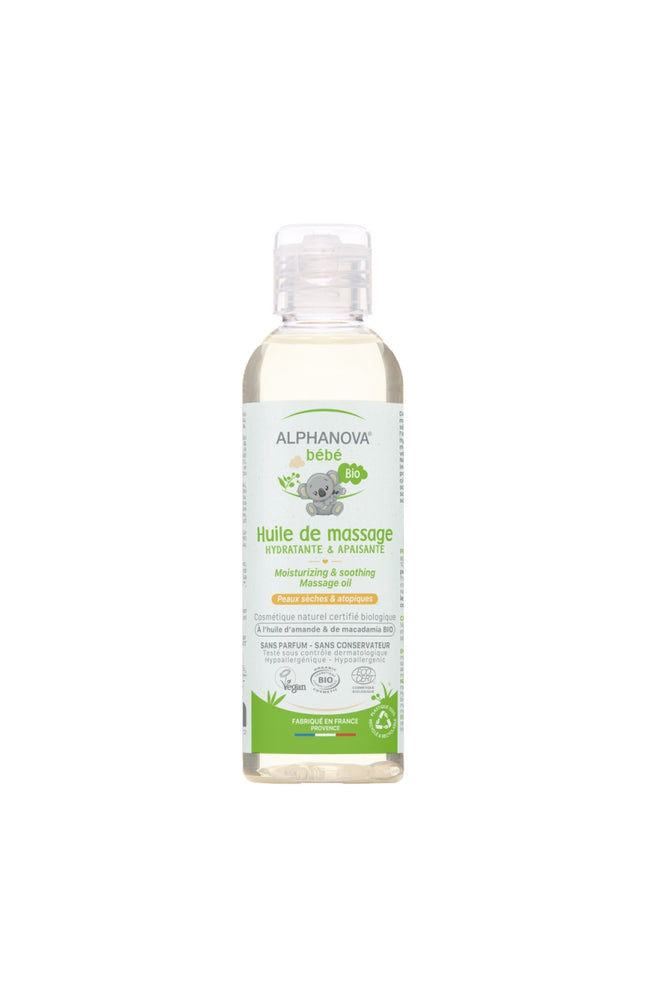 Huile de massage bio - Bébé - 100 ml