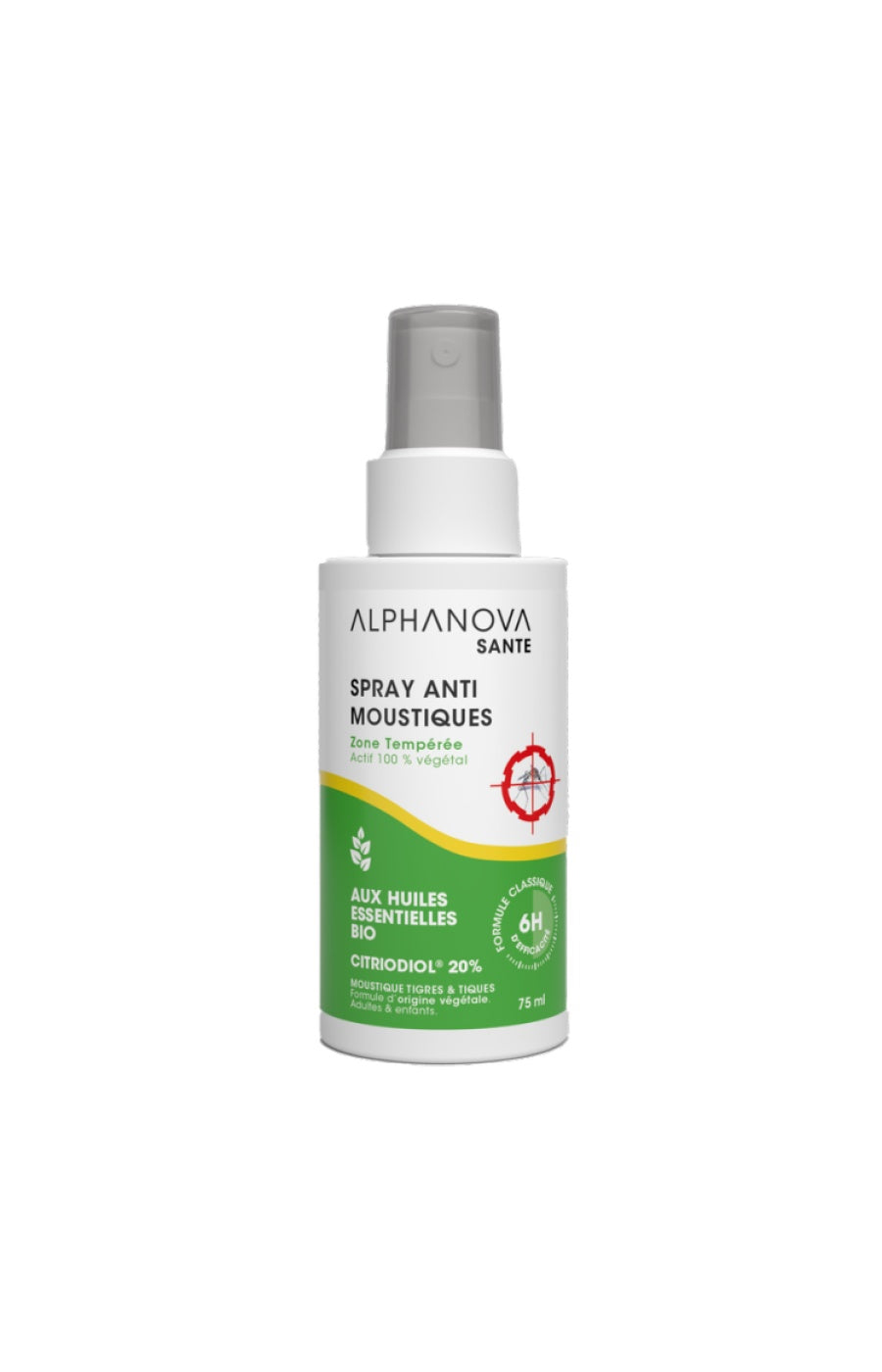 Spray anti-moustiques - Zone tempérée - 75 ml