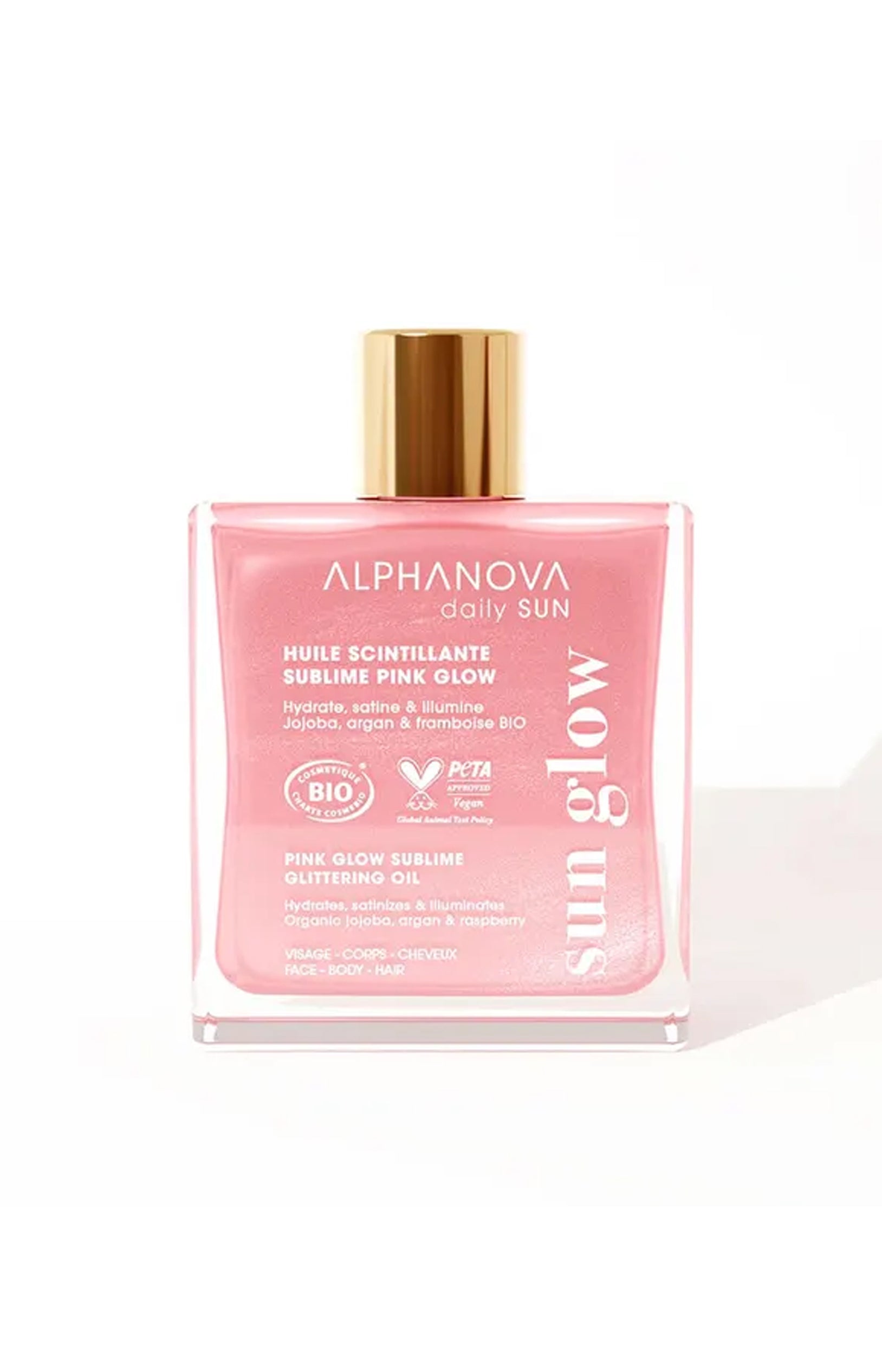 Huile sublime scintillante - Rose