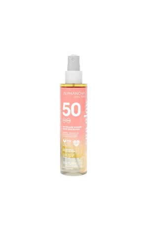 Eau solaire biphase SPF50 - Visage, corps & cheveux