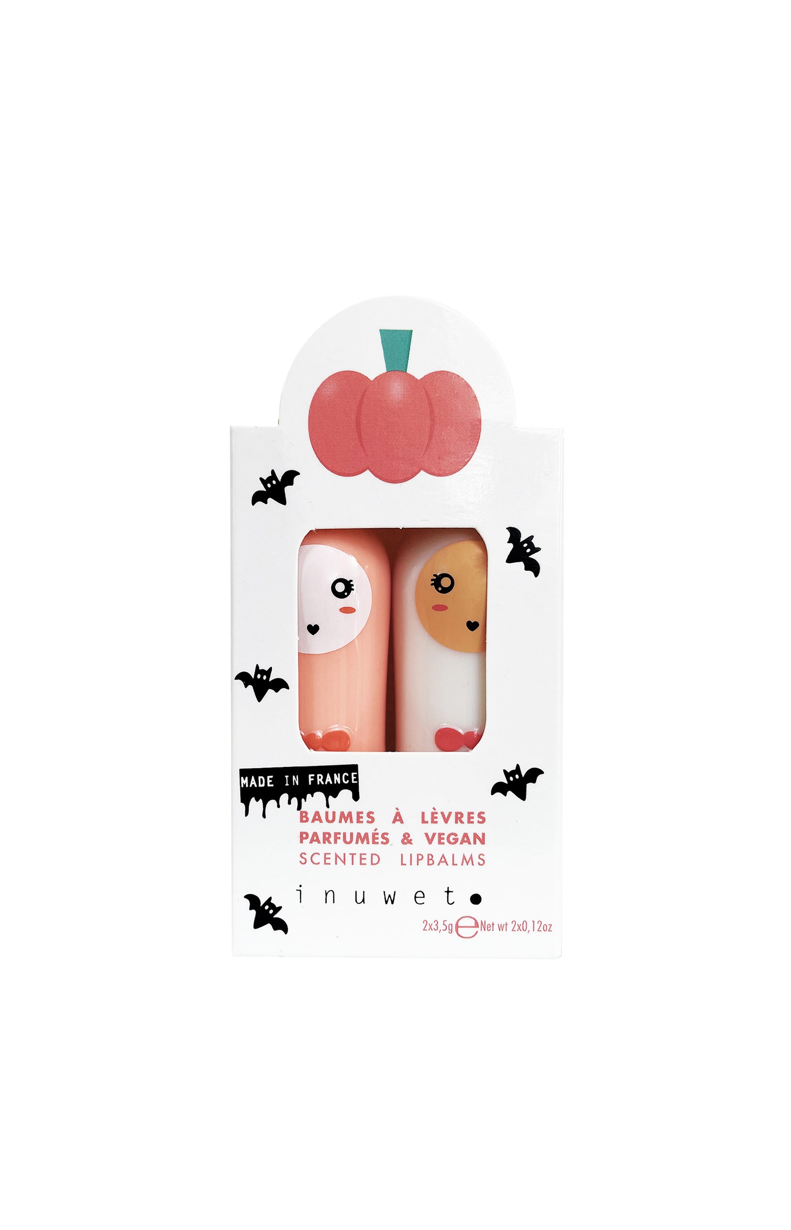 Coffret baumes à lèvres parfumés - Vanille coco & barbe à papa - 2 produits