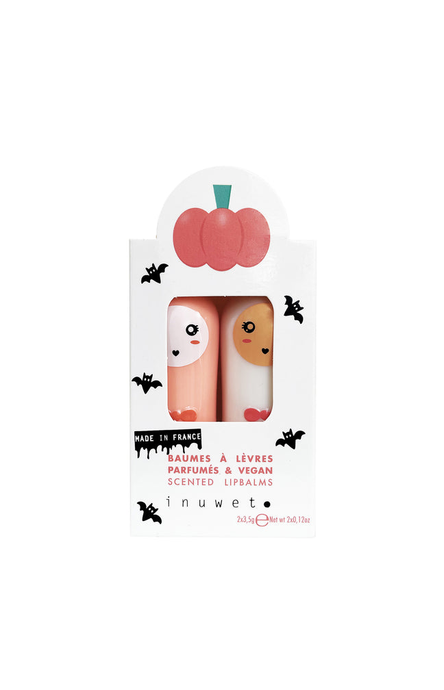 Coffret baumes à lèvres parfumés - Vanille coco & barbe à papa - 2 produits