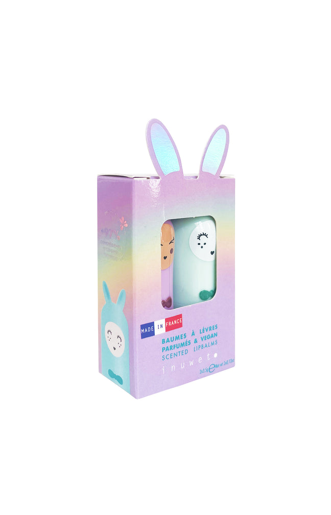 Coffret baumes à lèvres parfumés - Guimauve & pomme - 2 produits