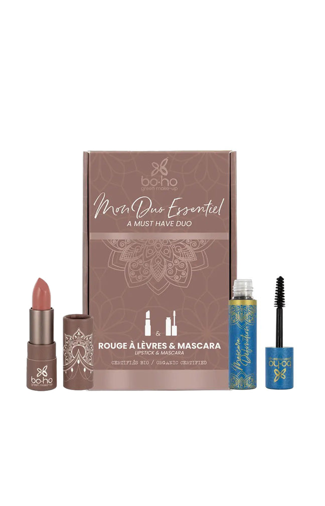 Coffret make-up - Mon duo essentiel - Rouge à lèvre & mascara