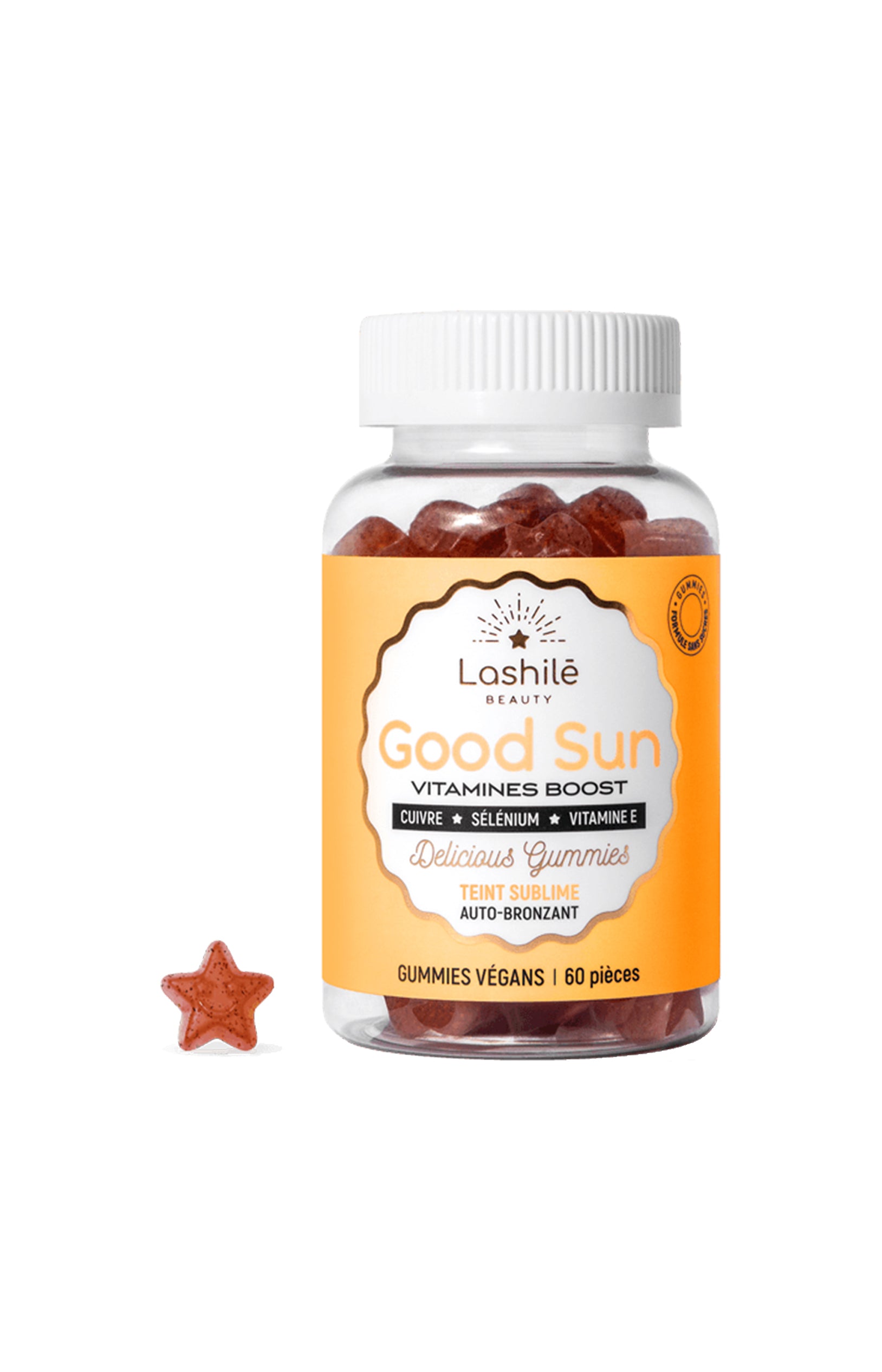 Gummies bronzage - Good Sun - Pêche - 1 mois