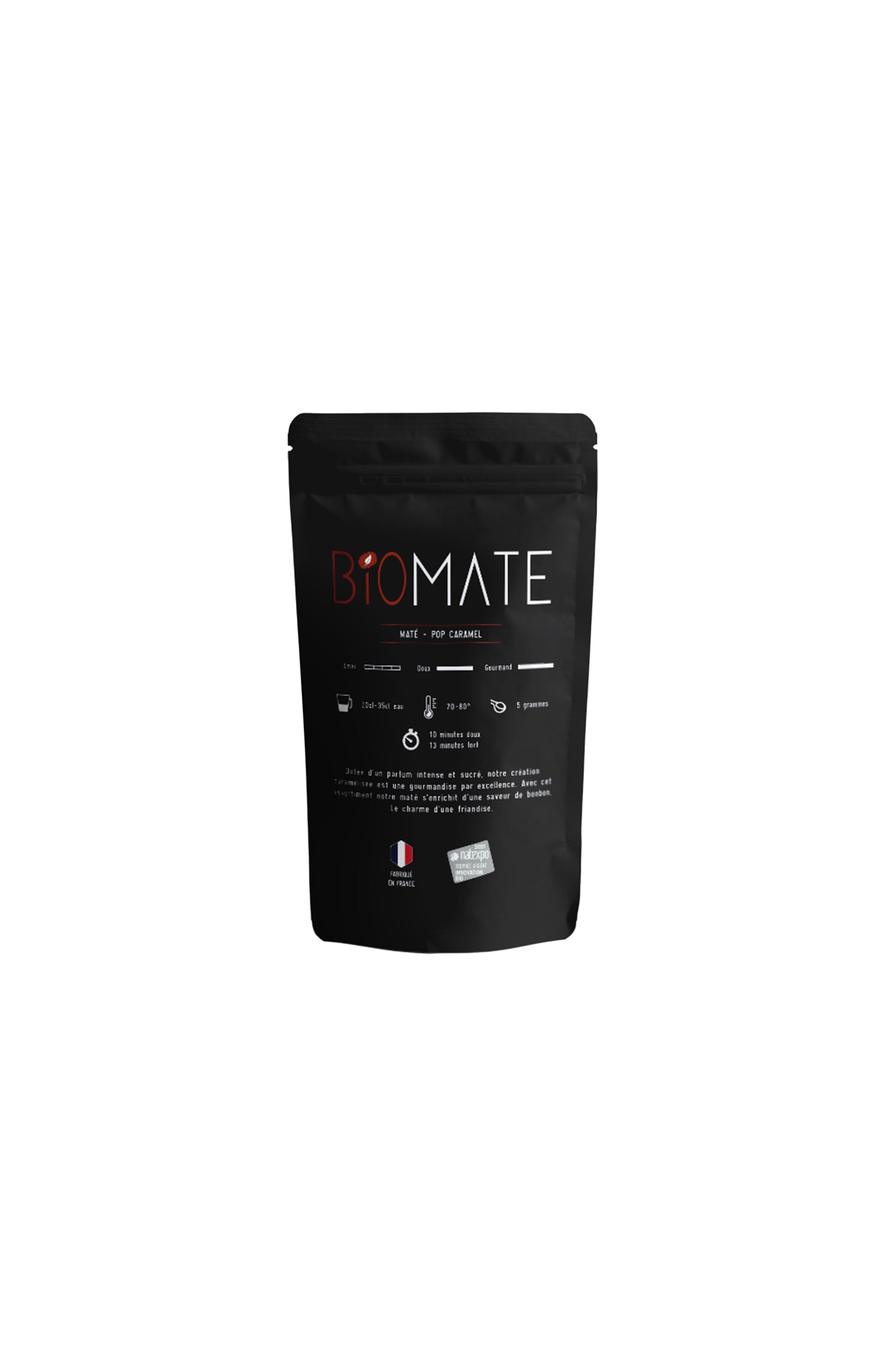 Maté pop caramel Bio - 50 g