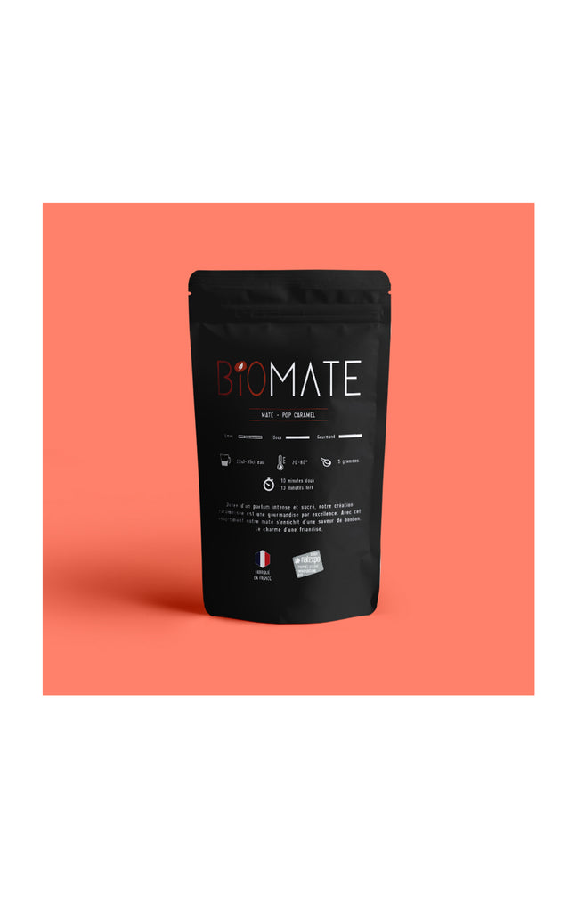 Maté pop caramel Bio - 50 g